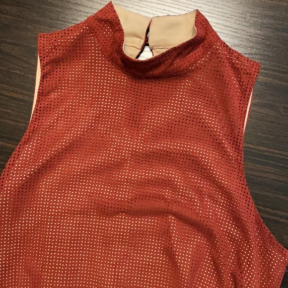 Rwish4u Dresses & Skirts - Rwish4u Rustic Red Sleeveless Dress